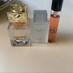 Mini/Sample Sized Designer Perfumes Set of 3